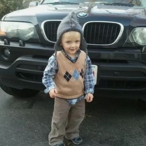 Janie and Jack Boys Tan Blue & White Gent Sophistication Argyle Sweater Vest 2T